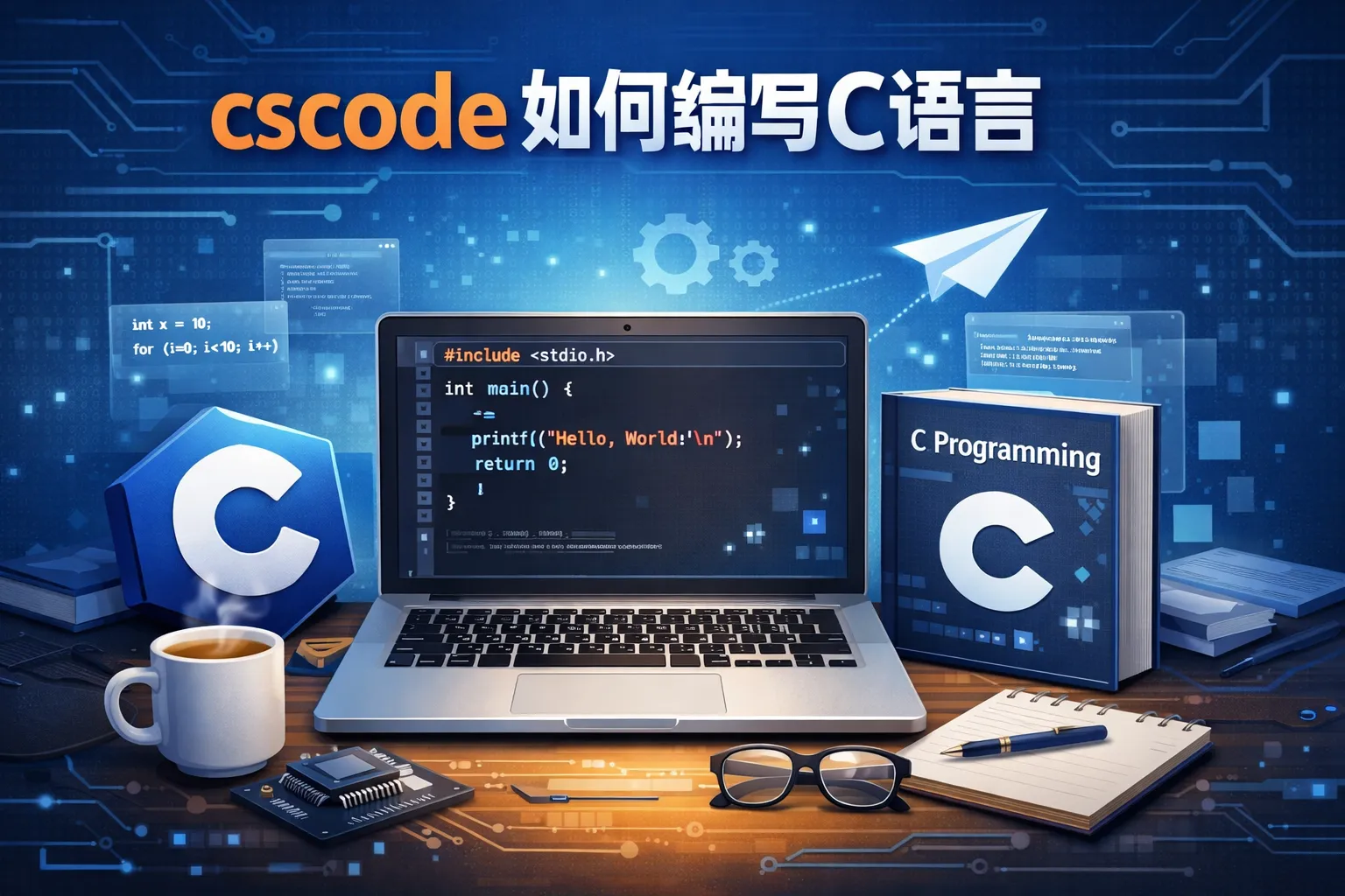 cscode如何编写c语言
