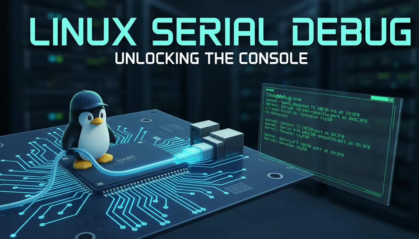 如何让linux支持串口调试