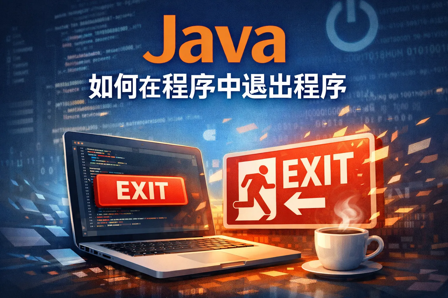 java如何在程序中退出程序
