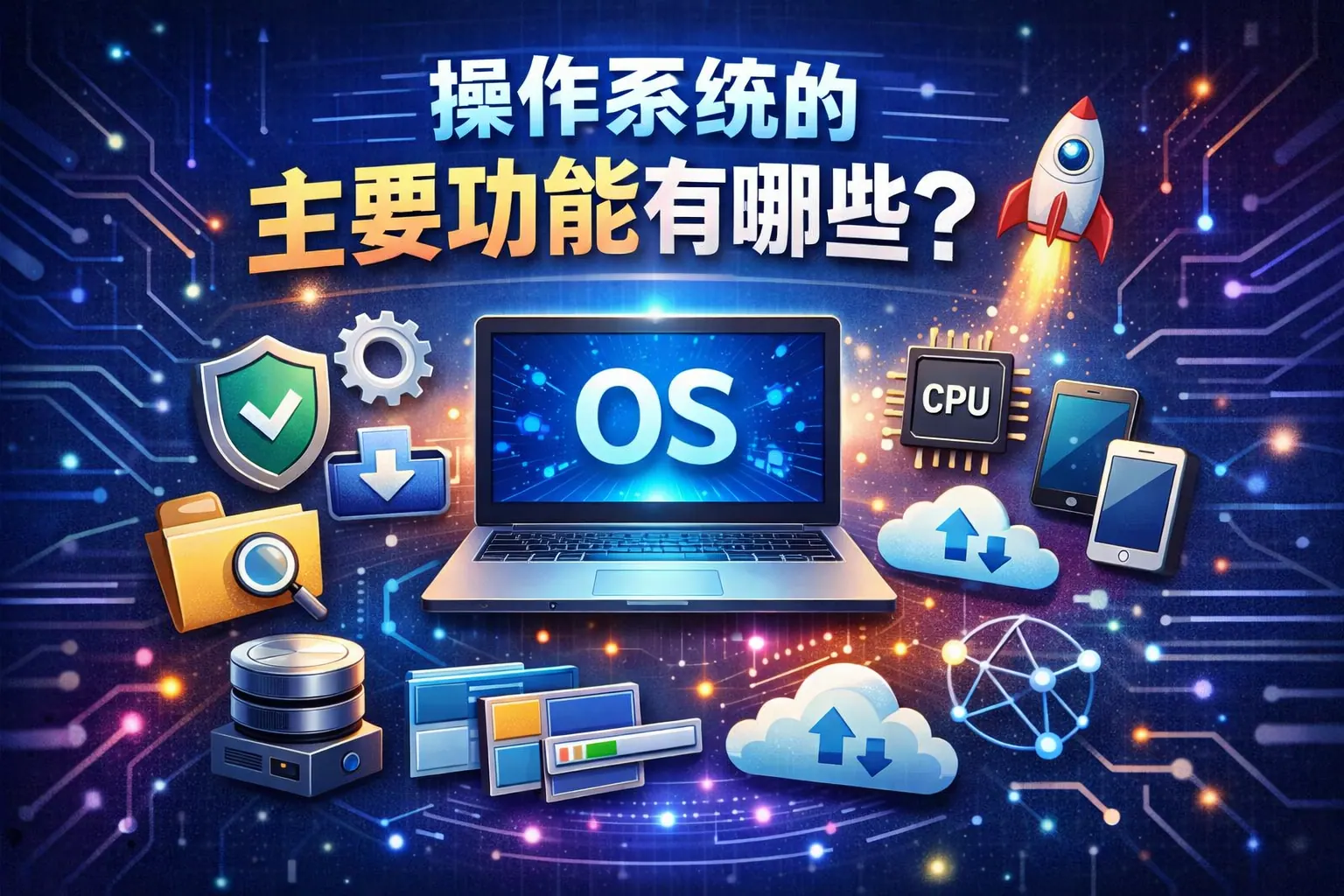 操作系统的主要功能有哪些