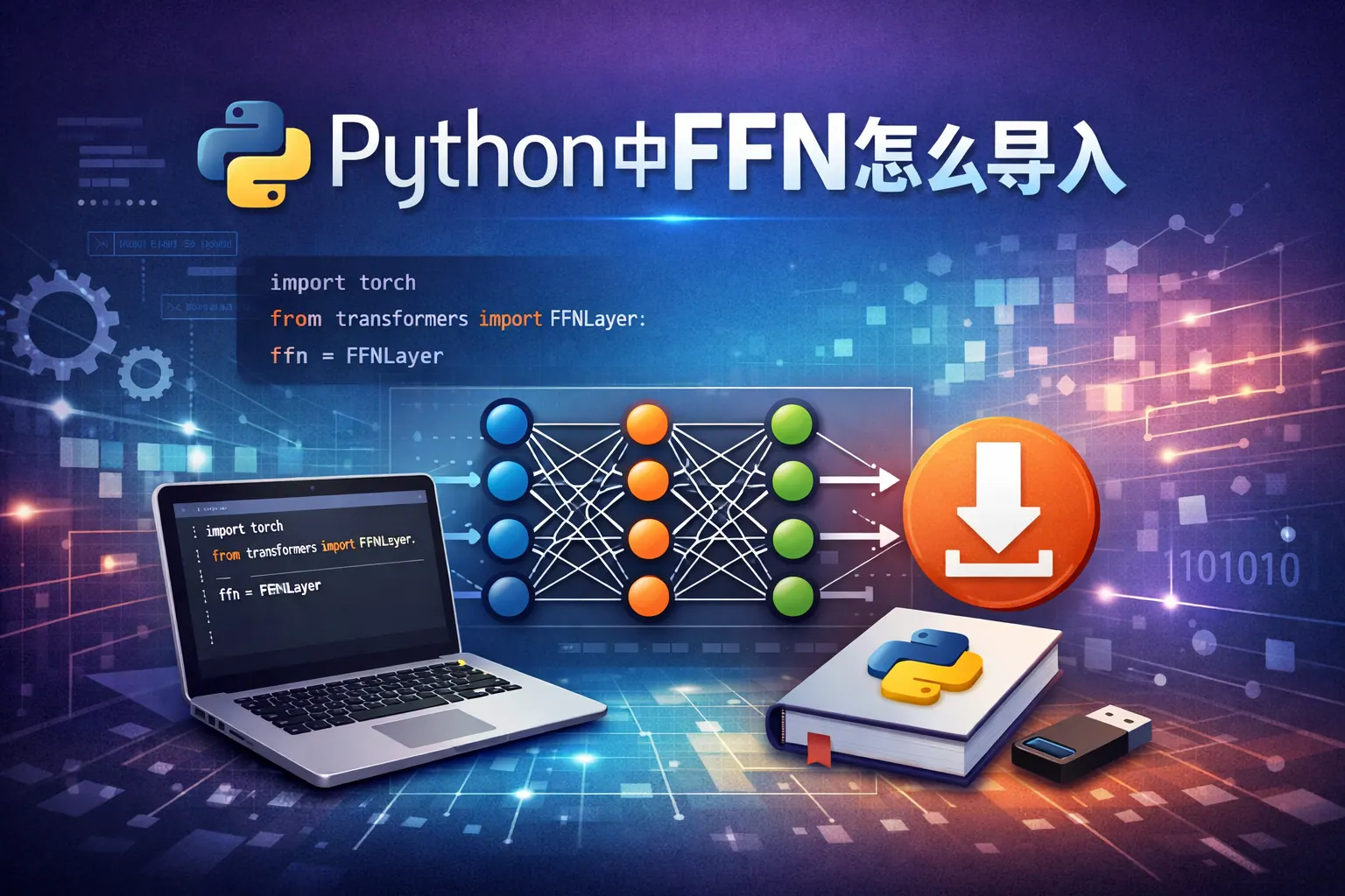 python中ffn怎么导入