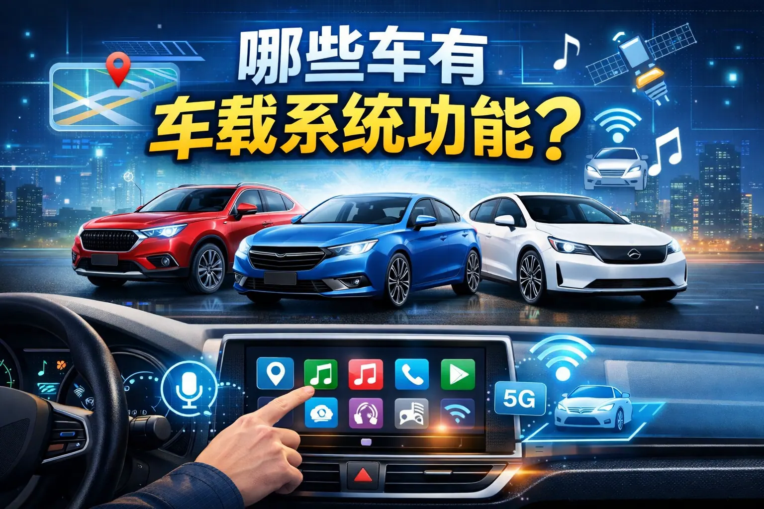 哪些车有车载系统功能