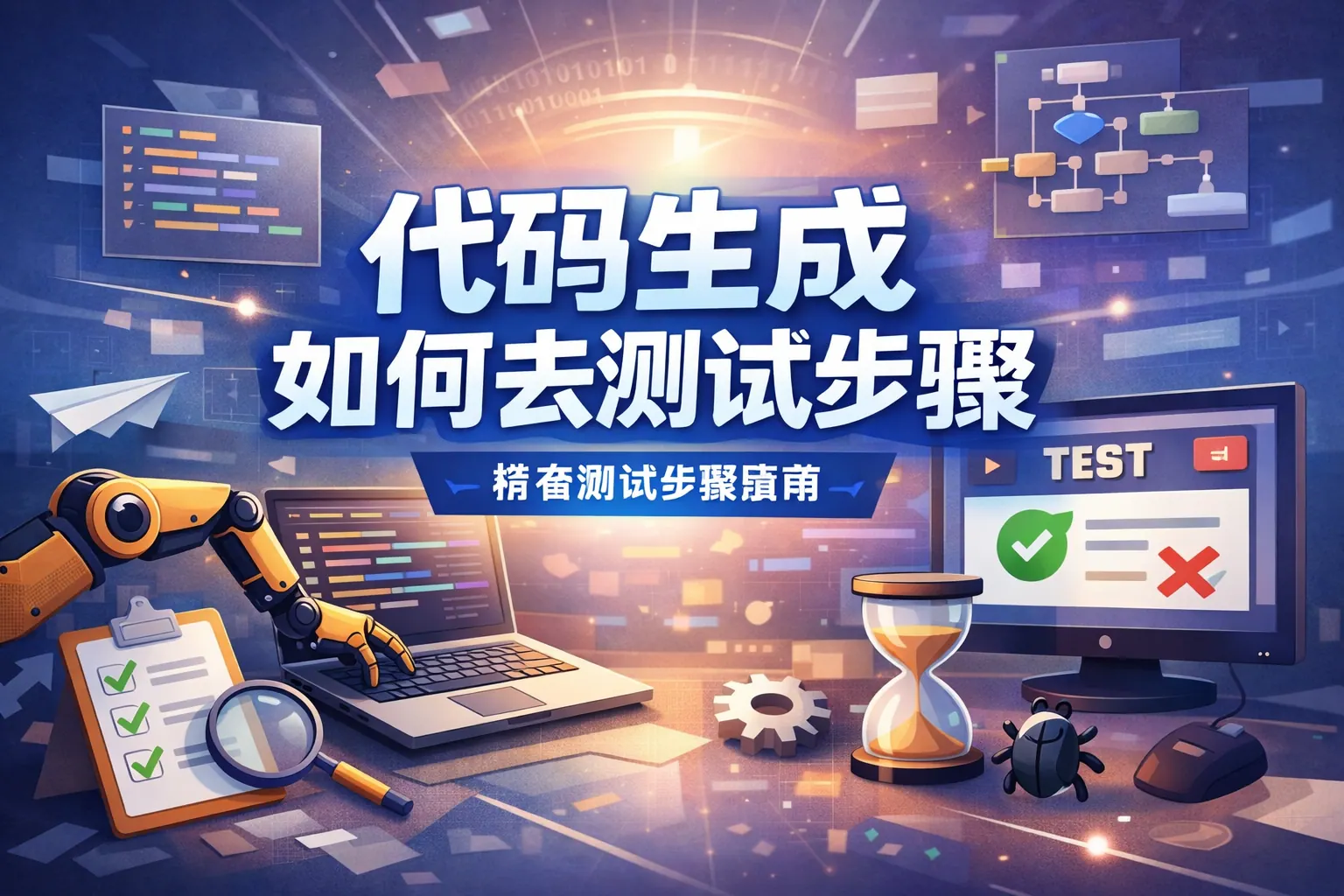 代码生成如何去测试步骤