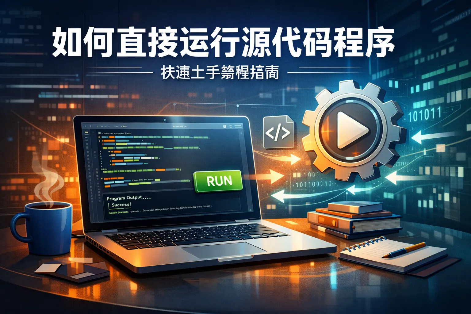 如何直接运行源代码程序