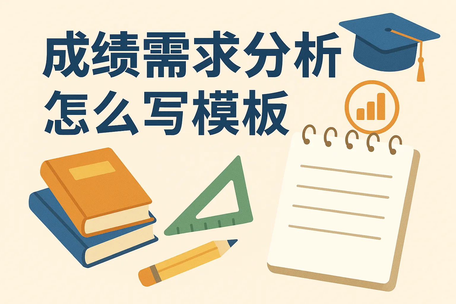 成绩需求分析怎么写模板