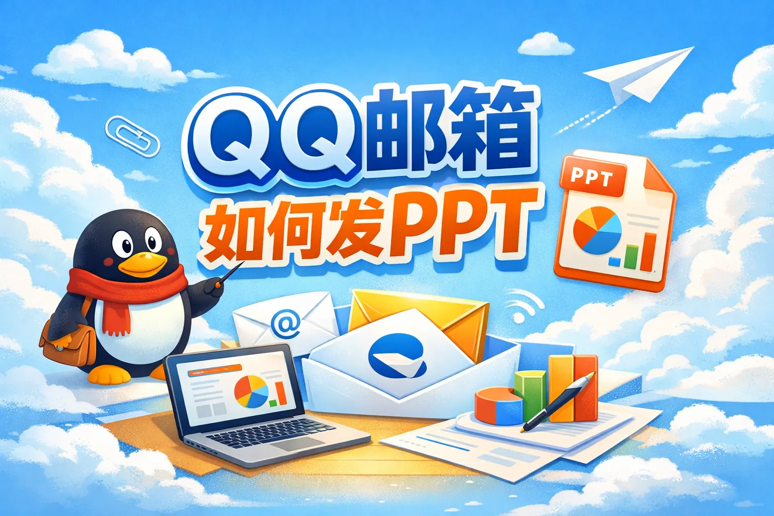 qq邮箱如何发ppt