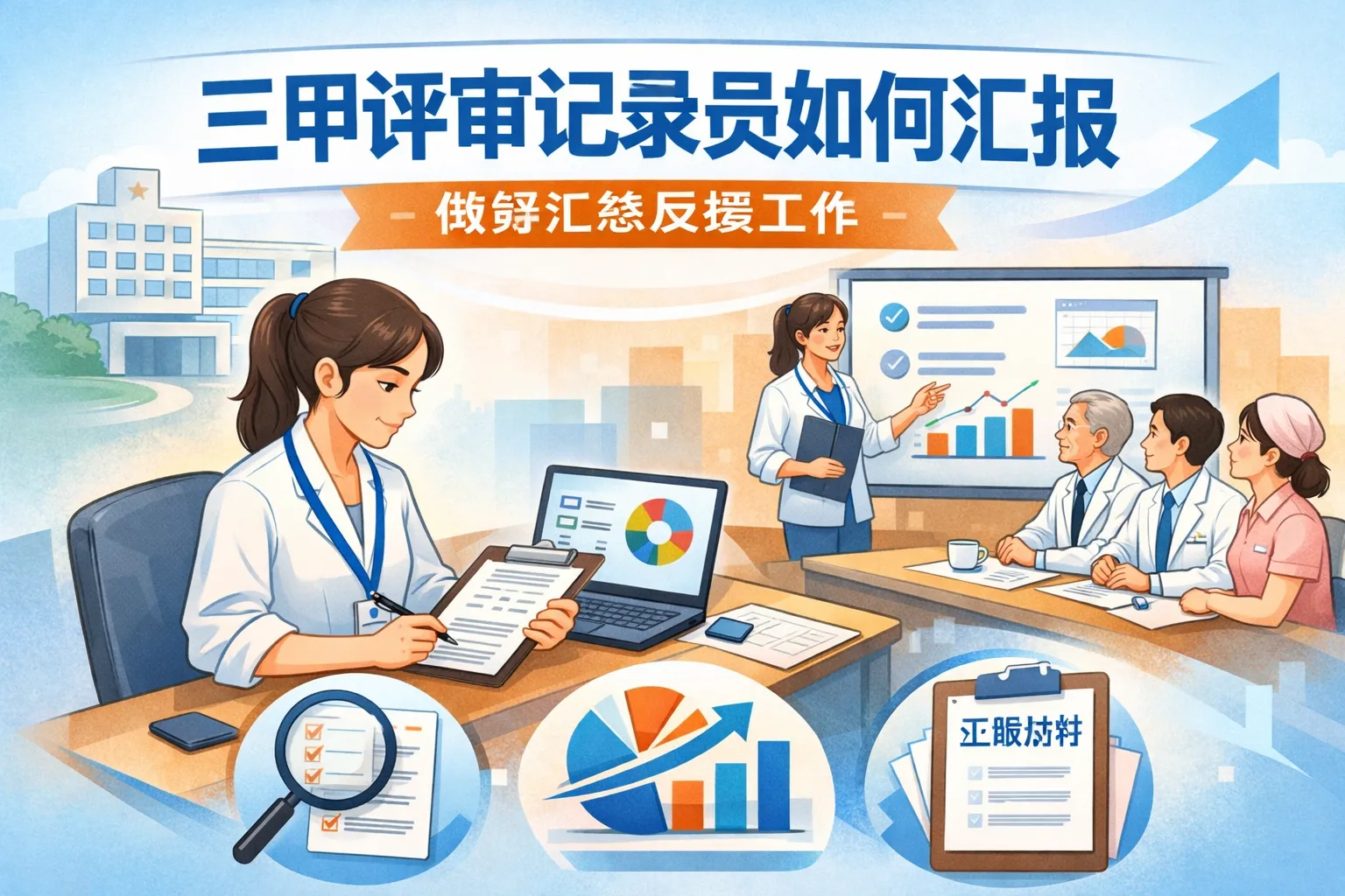 三甲评审记录员如何汇报