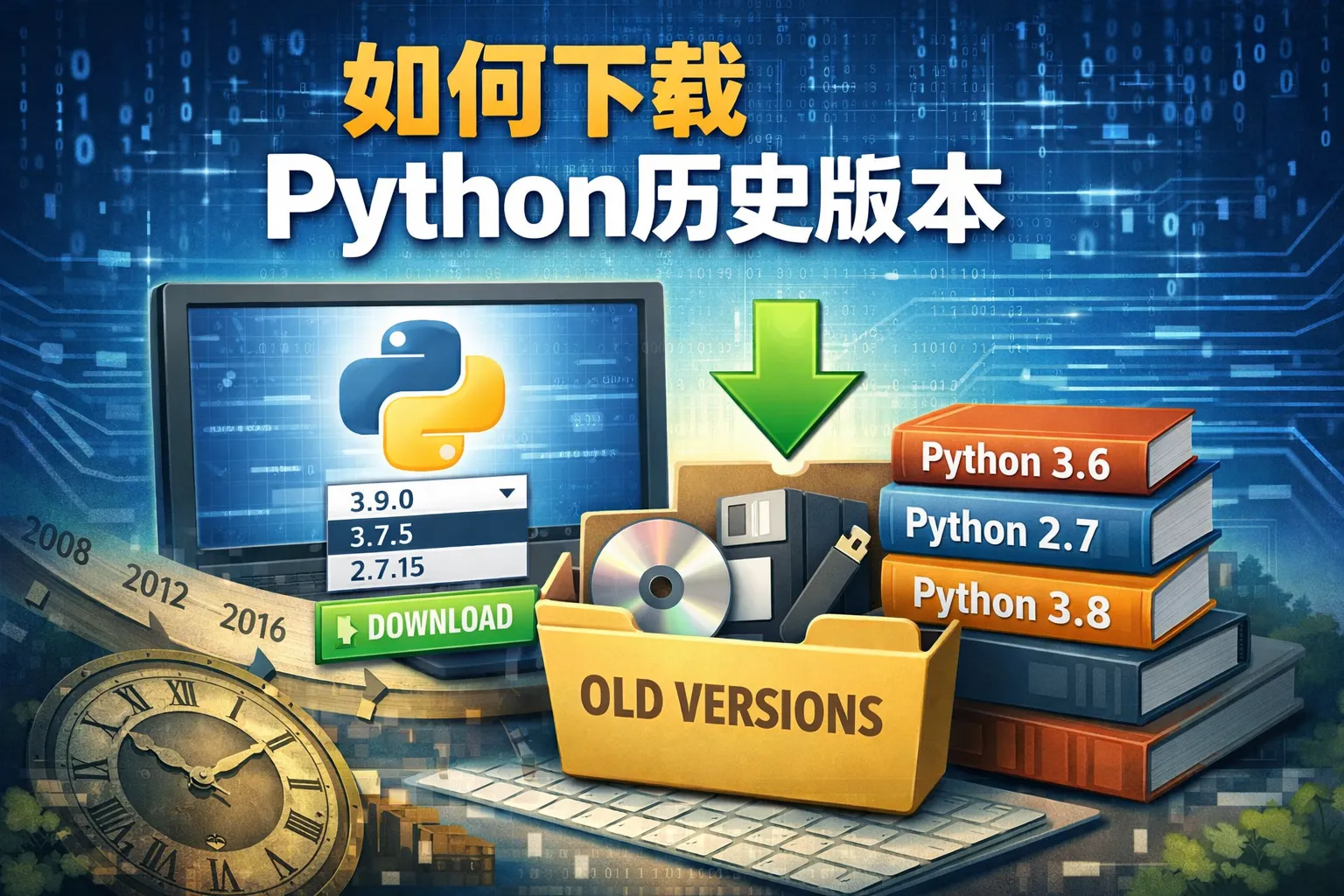 如何下载Python历史版本