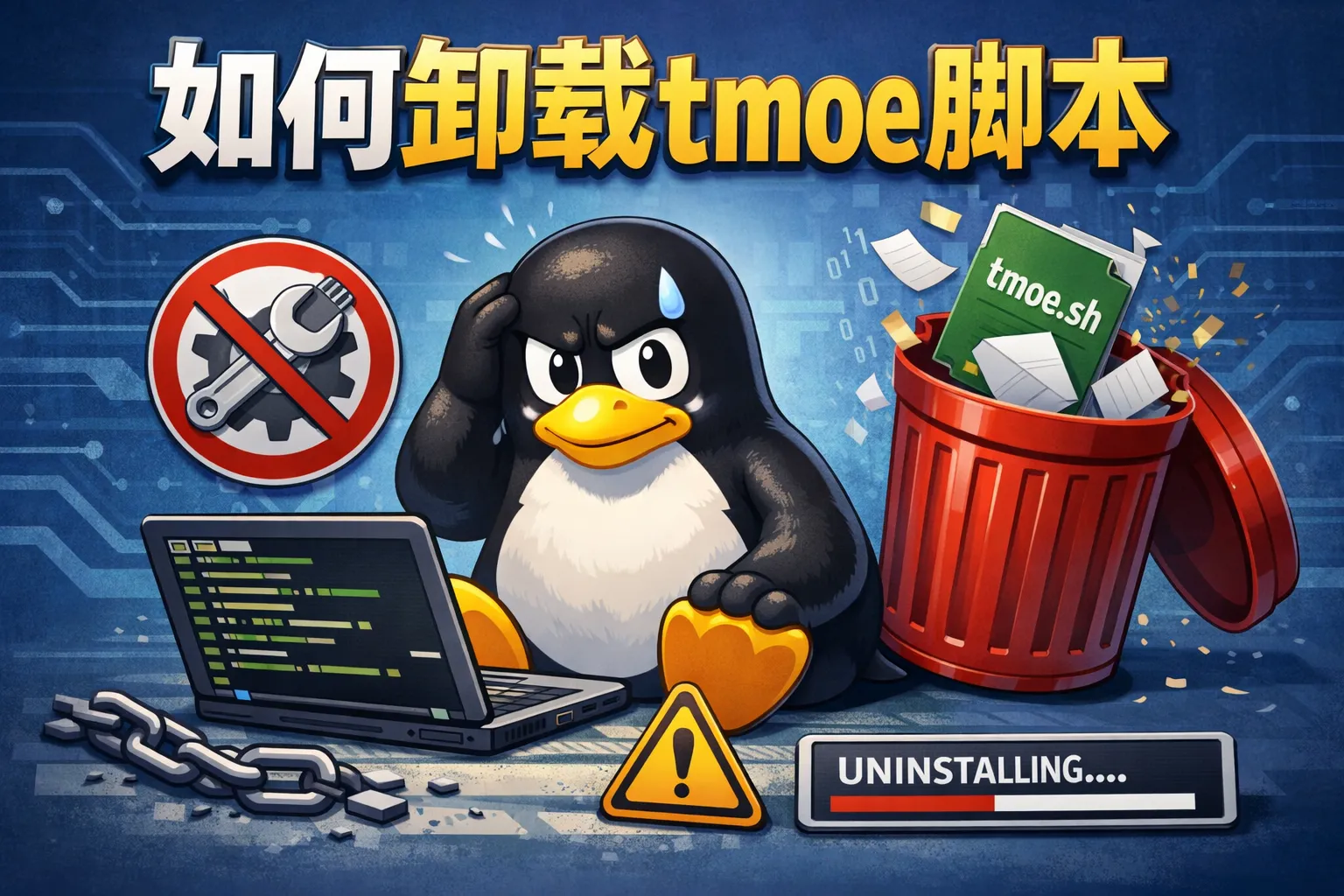 如何卸载tmoe脚本