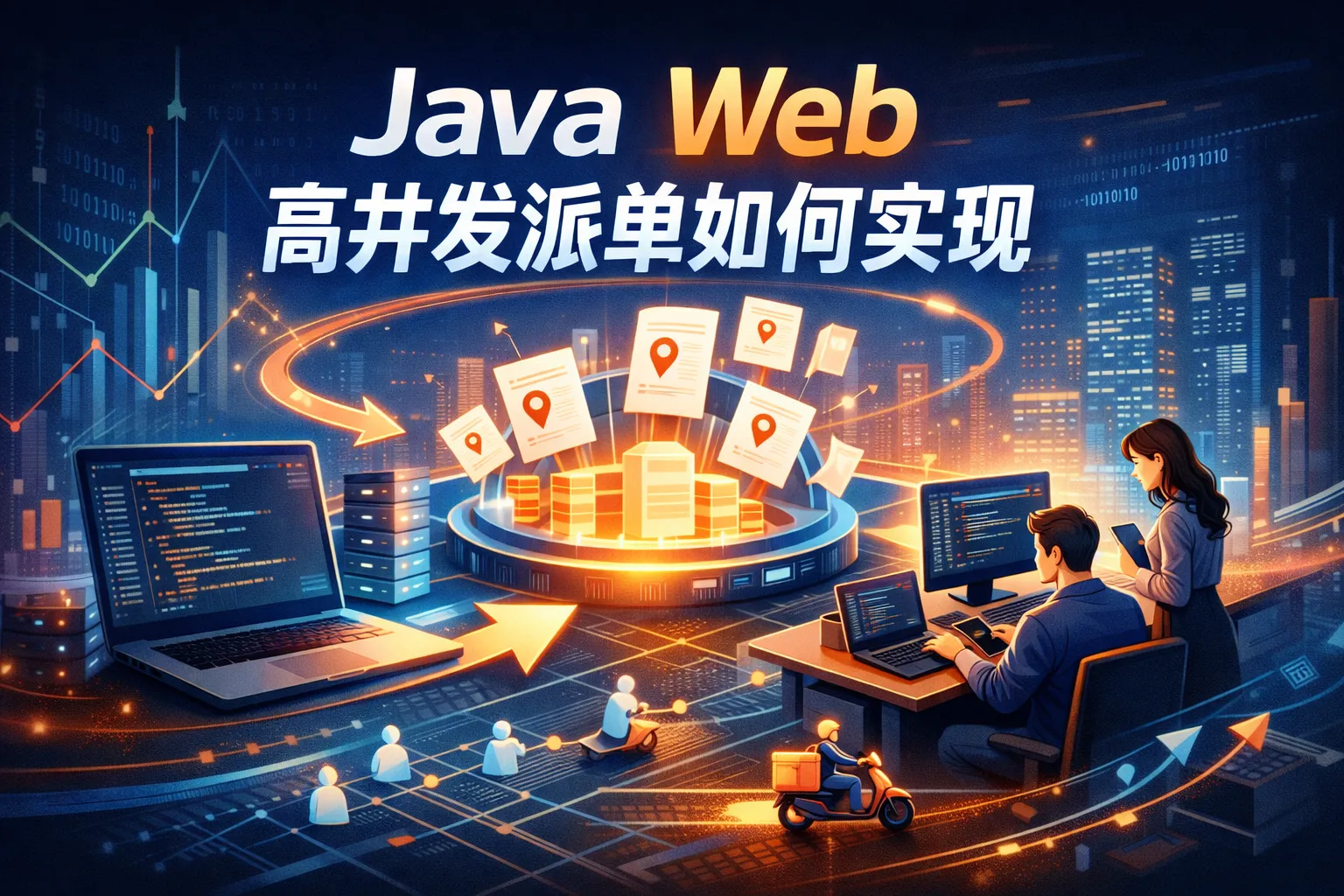 java web高并发派单如何实现
