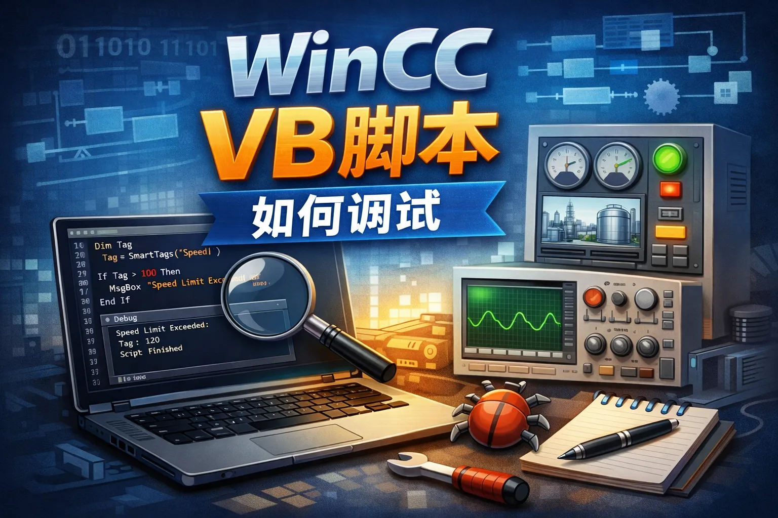 wincc vb脚本如何调试