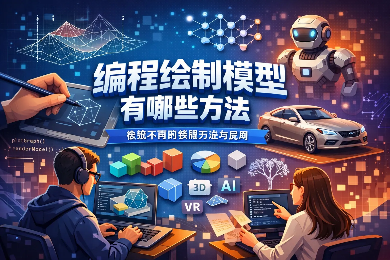 编程绘制模型有哪些方法