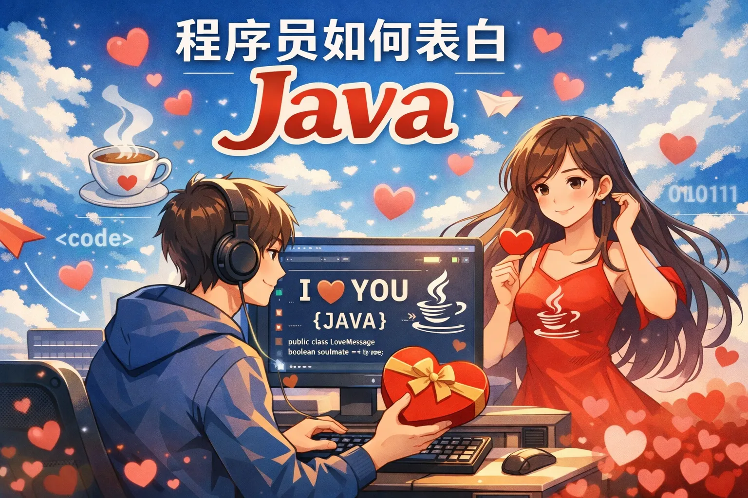 程序员如何表白java