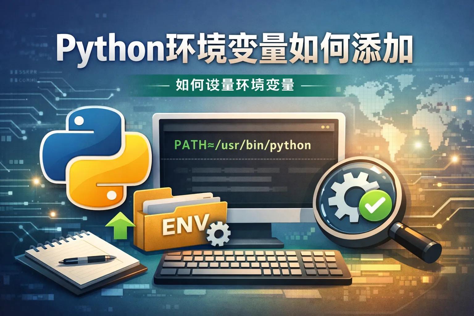 python环境变量如何添加