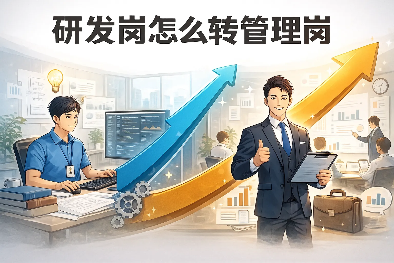 研发岗怎么转管理岗