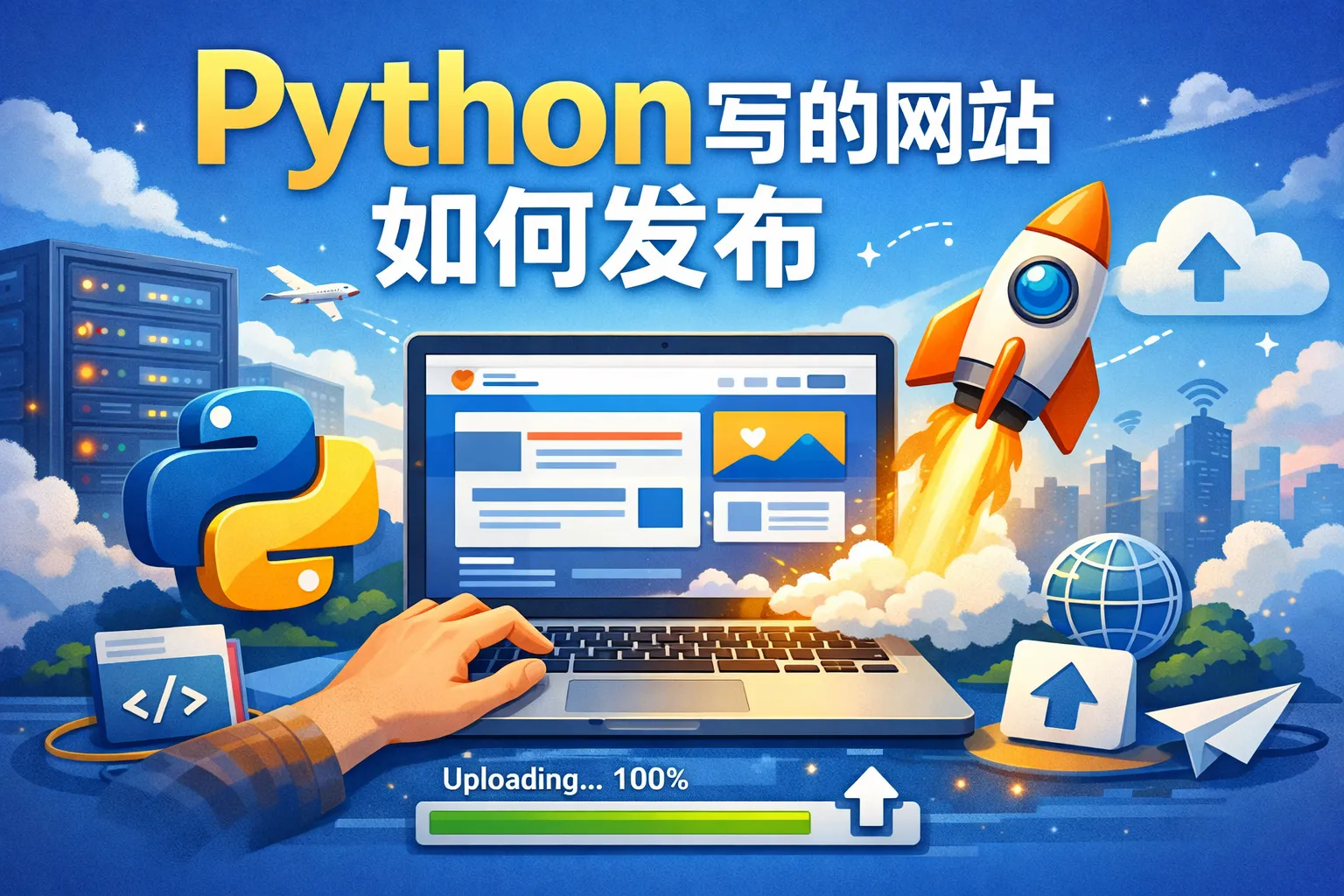 python写的网站如何发布