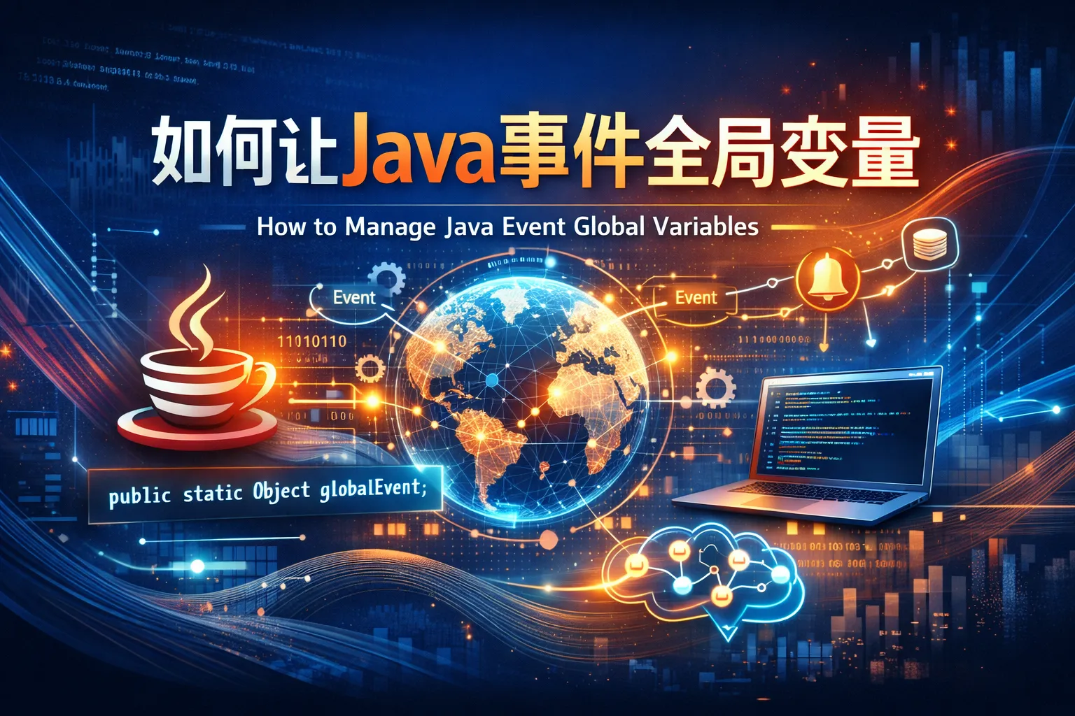 如何让java事件全局变量