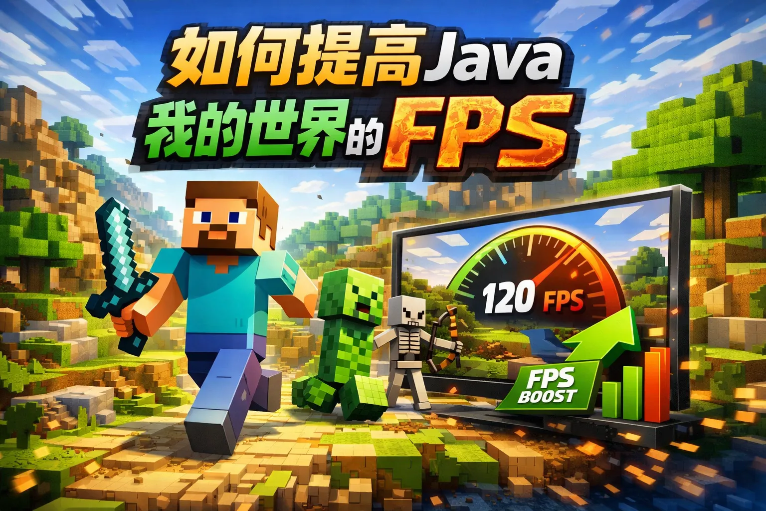 如何提高java我的世界的fps