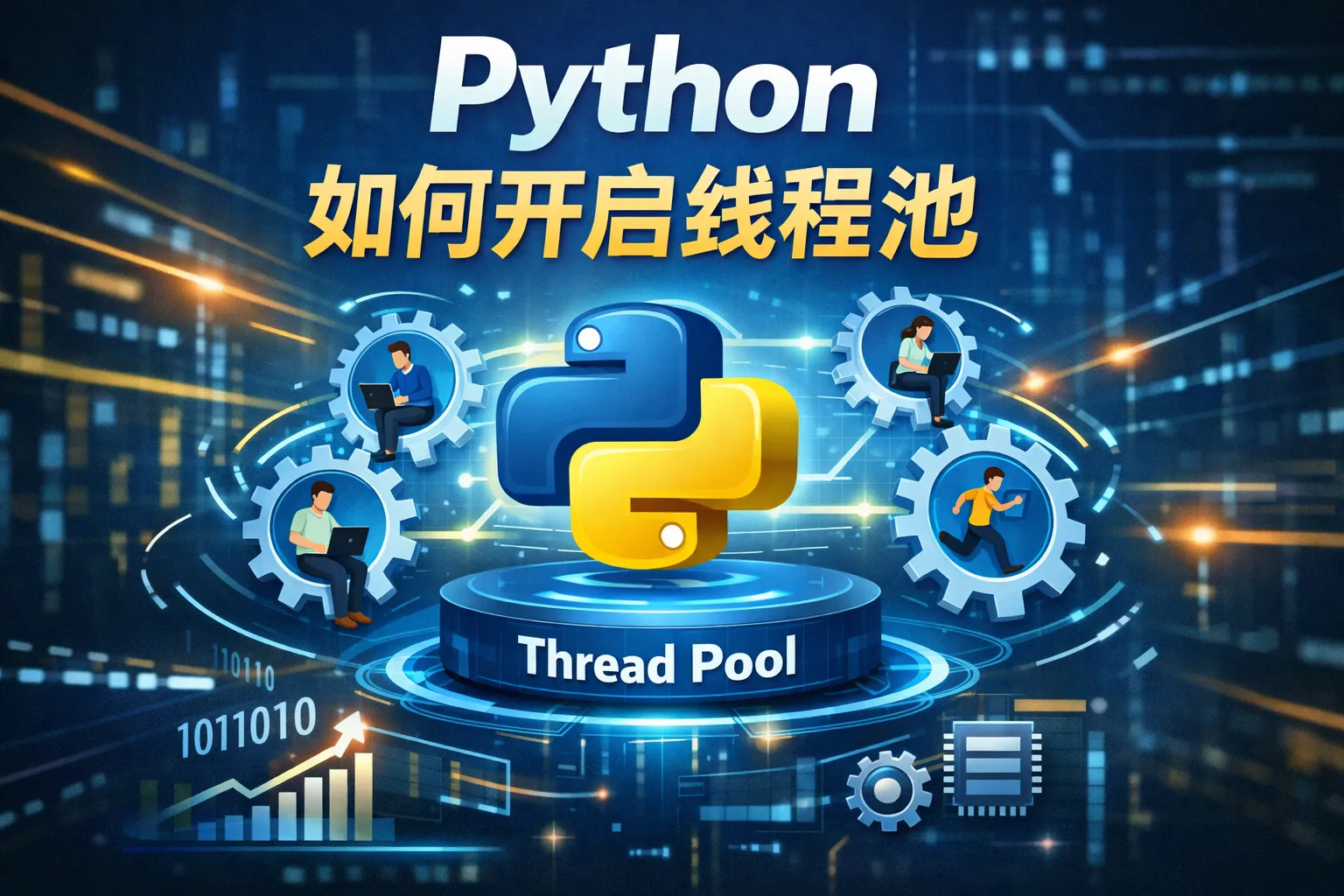 python 如何开启线程池