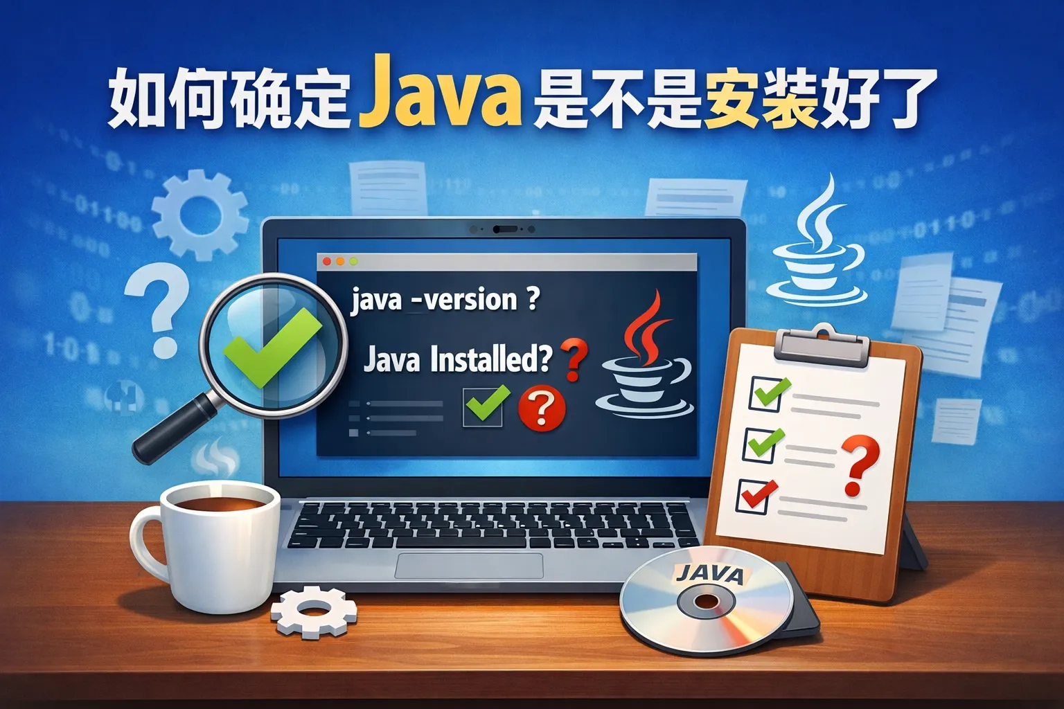 如何确定Java是不是安装好了