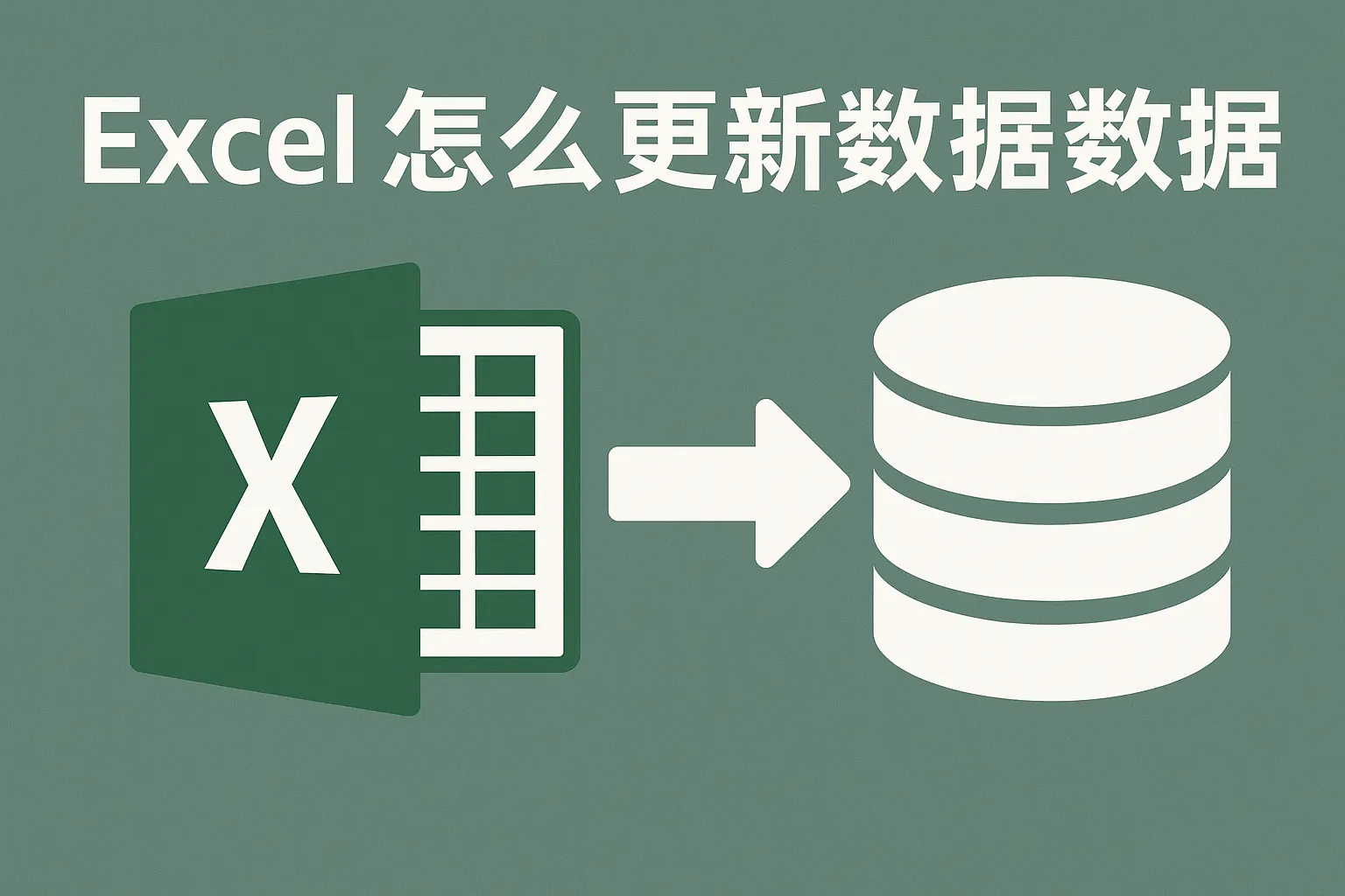 excel怎么更新数据库数据
