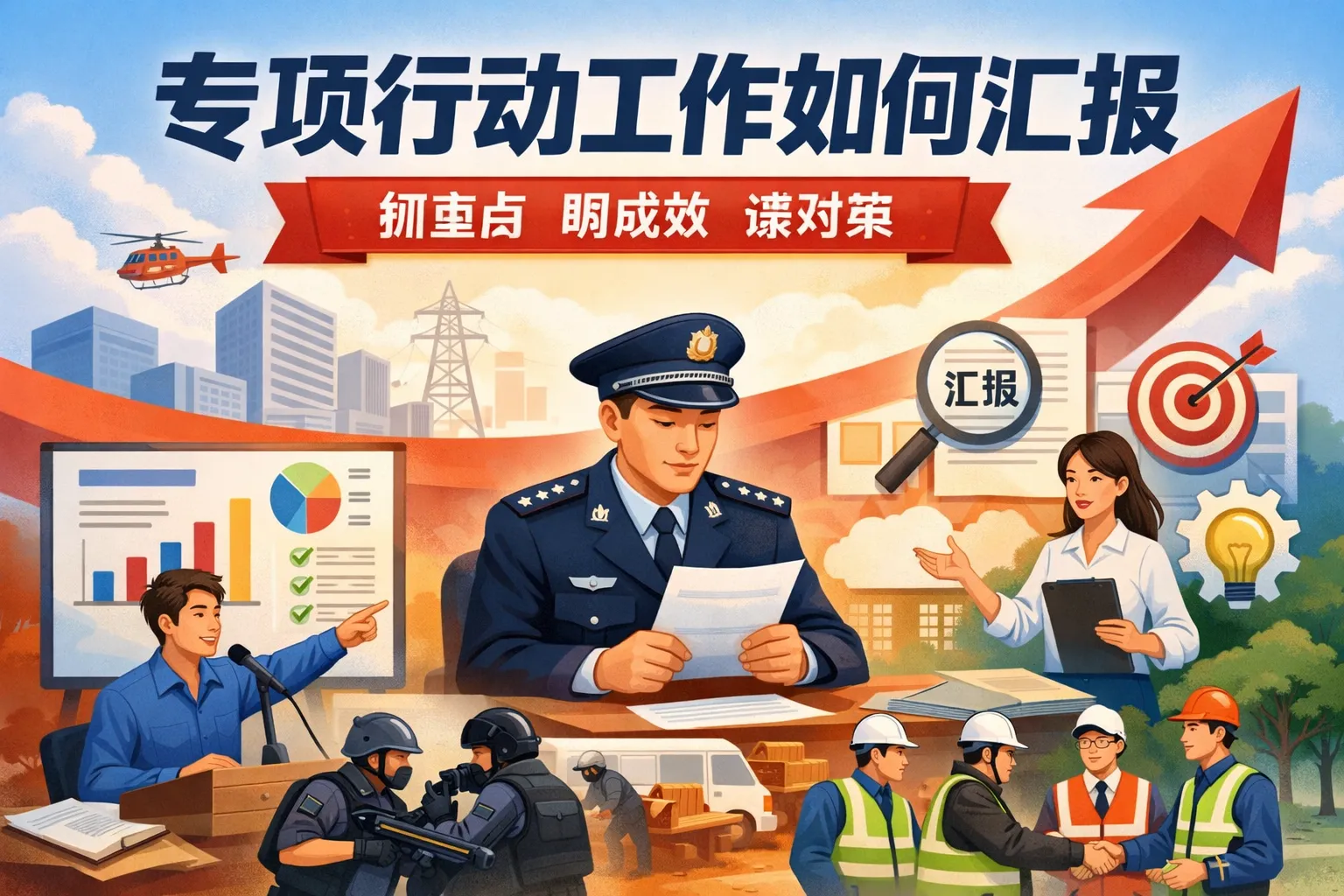 专项行动工作如何汇报