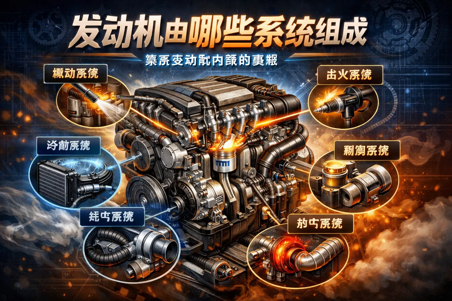 发动机由哪些系统组成