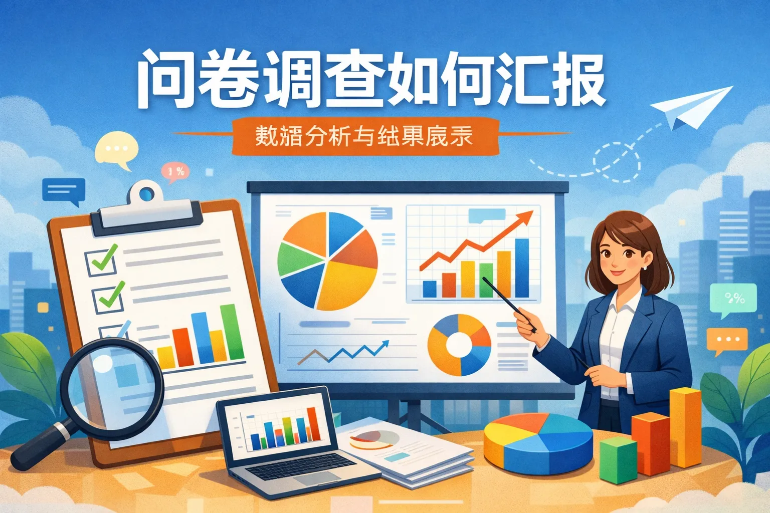 问卷调查如何汇报