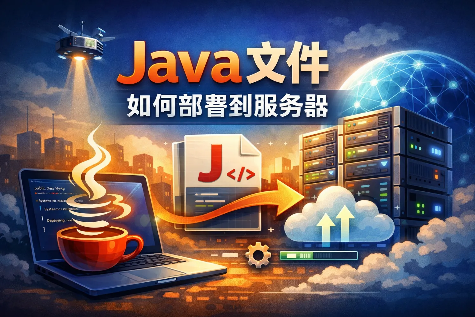 Java文件如何部署到服务器