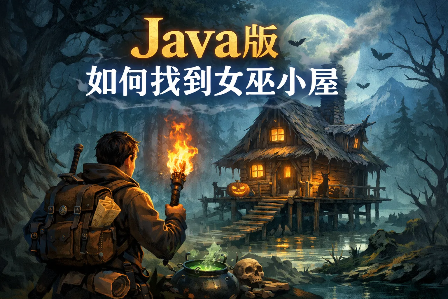 java版如何找到女巫小屋