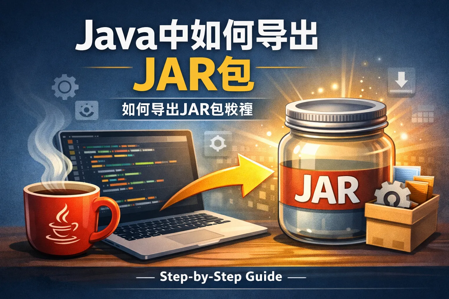 java中如何导出jar包