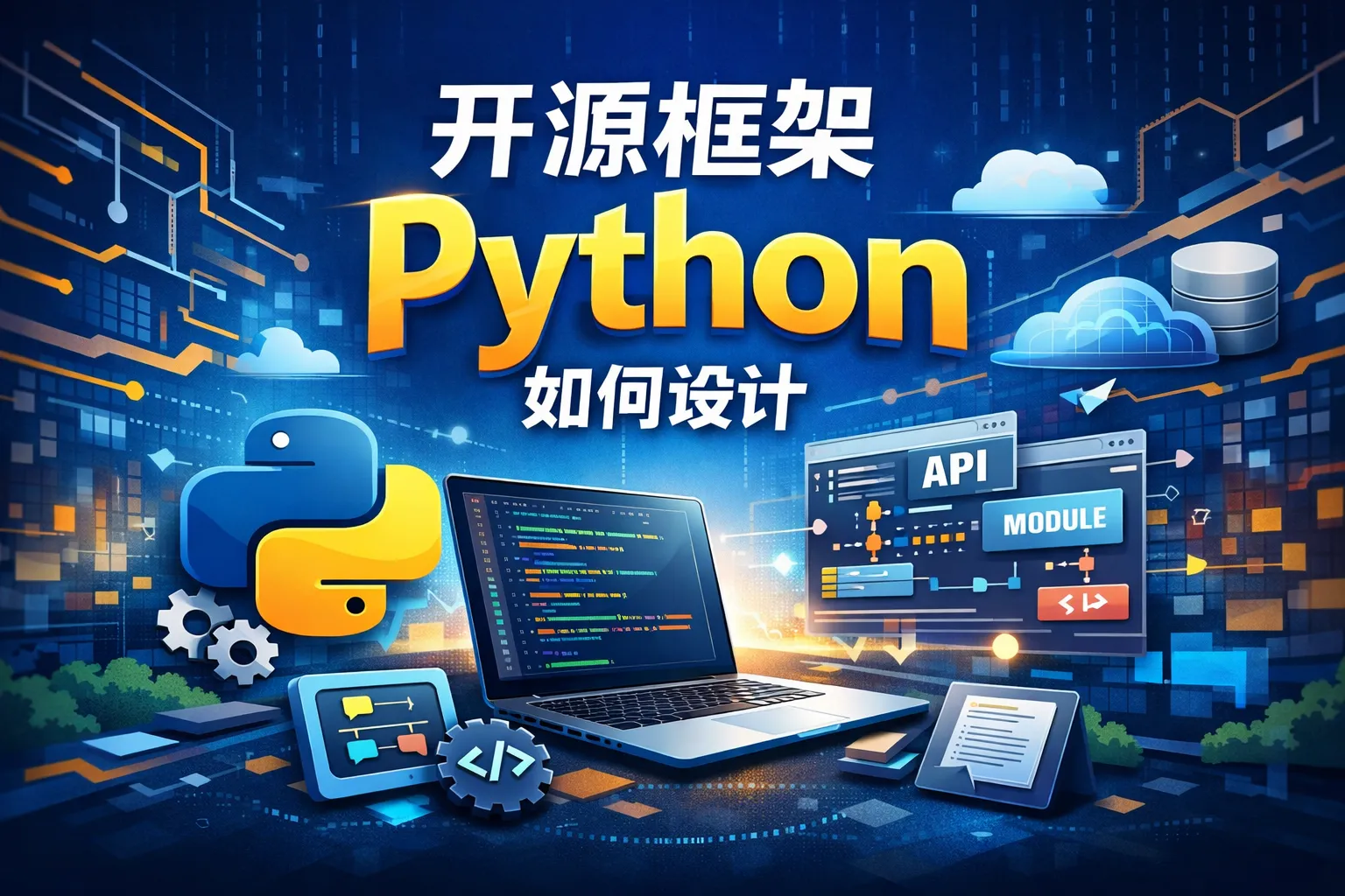 开源框架python如何设计