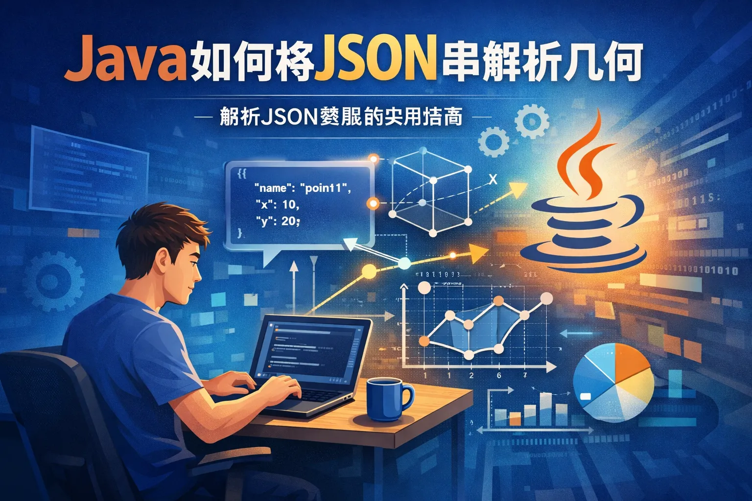 java如何将json串解析几何