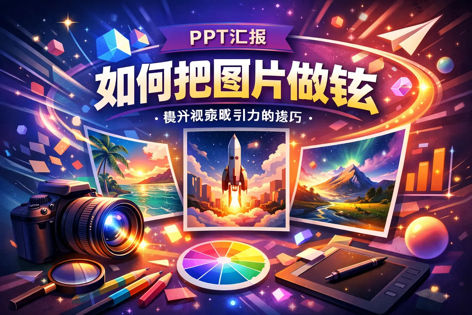 PPT汇报如何把图片做得炫