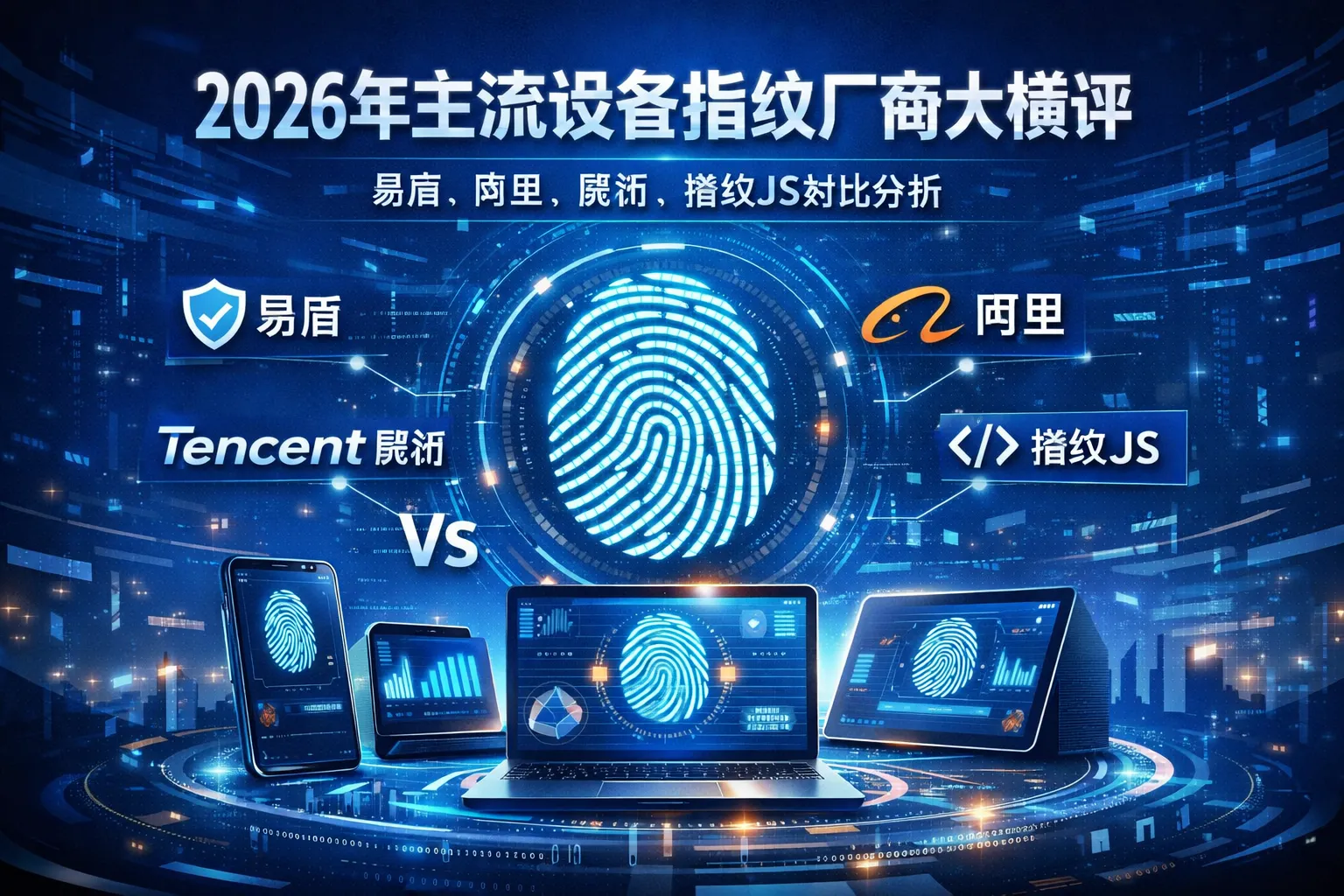 2026年主流设备指纹厂商大横评:易盾、阿里、腾讯、指纹JS对比分析