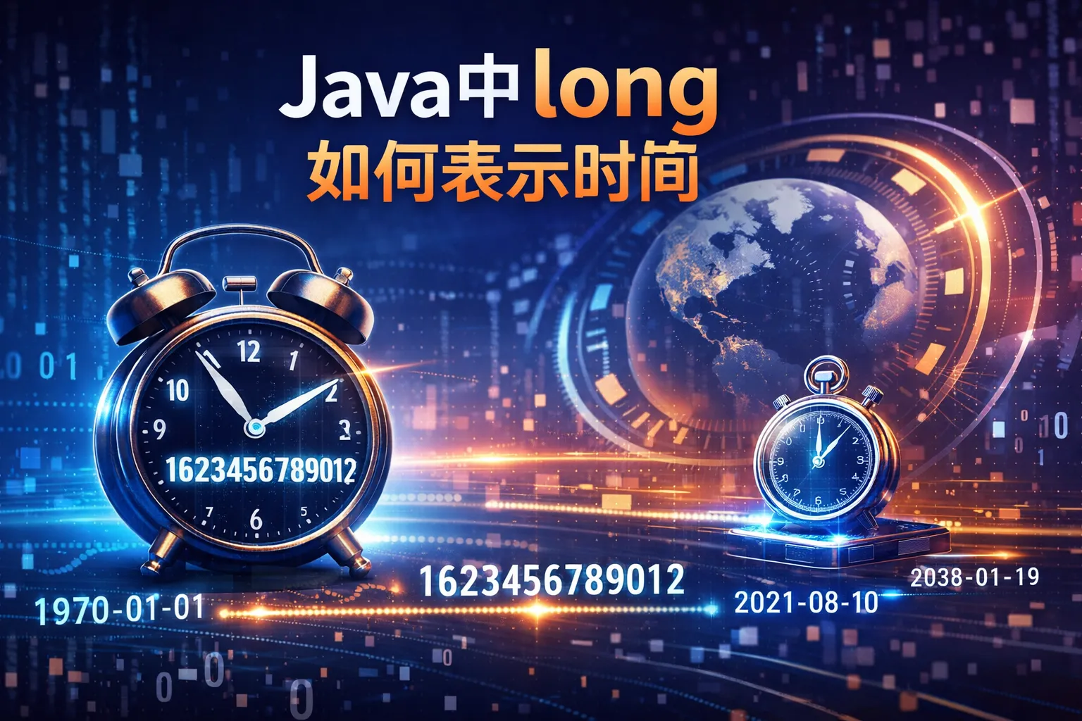 java中long如何表示时间