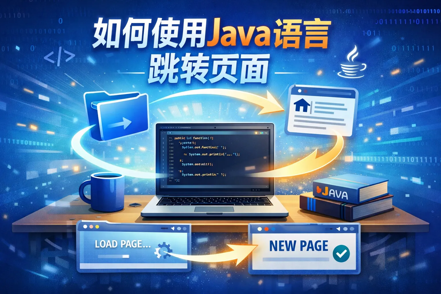 如何使用Java语言跳转页面