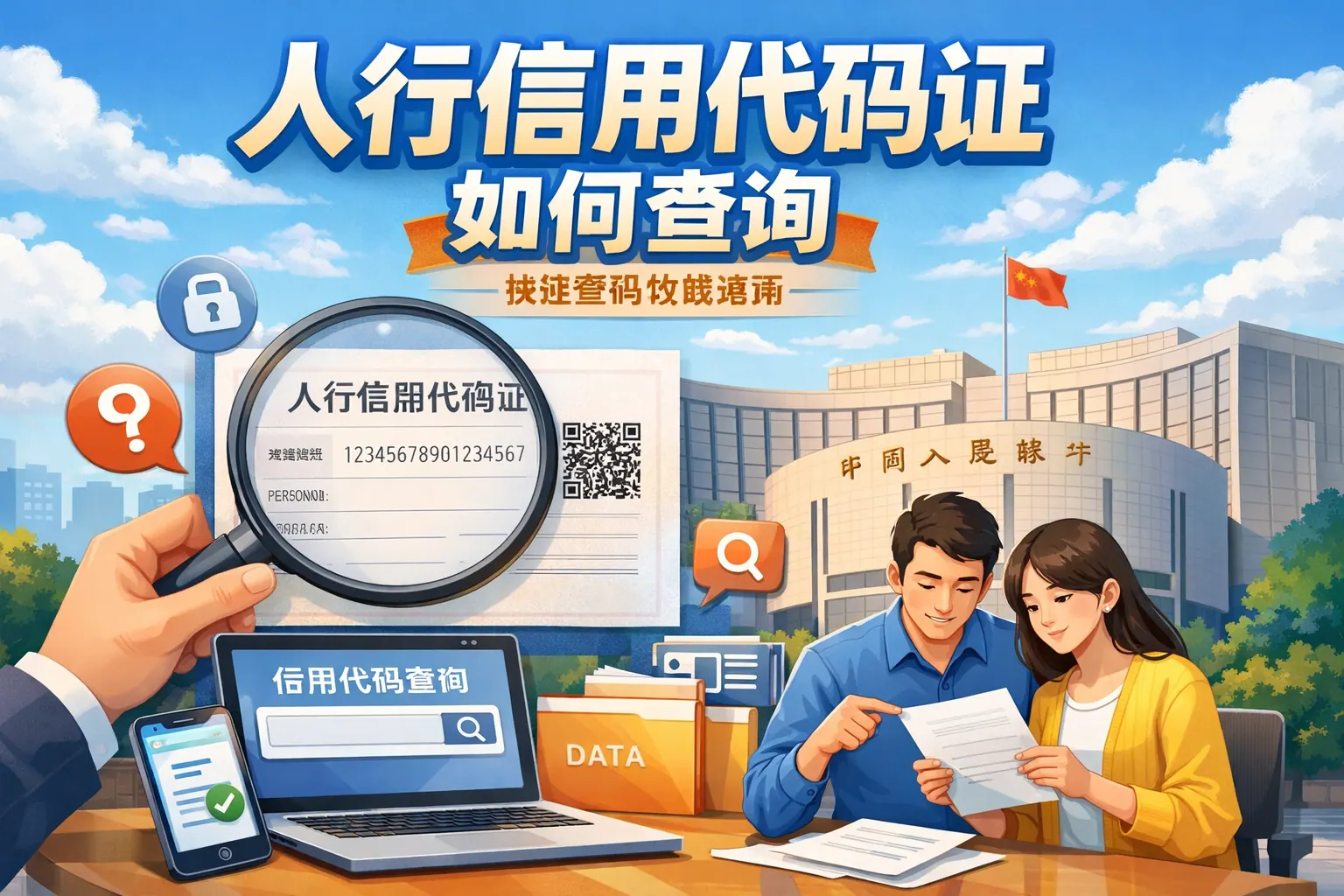 人行信用代码证如何查询