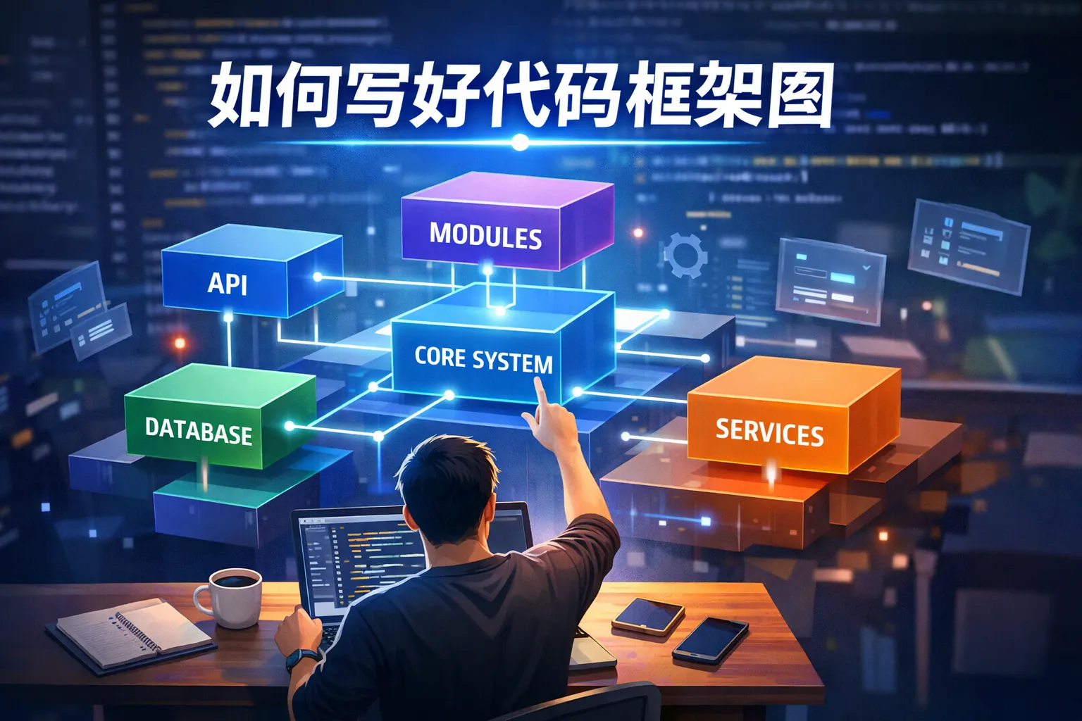 如何写好代码框架图