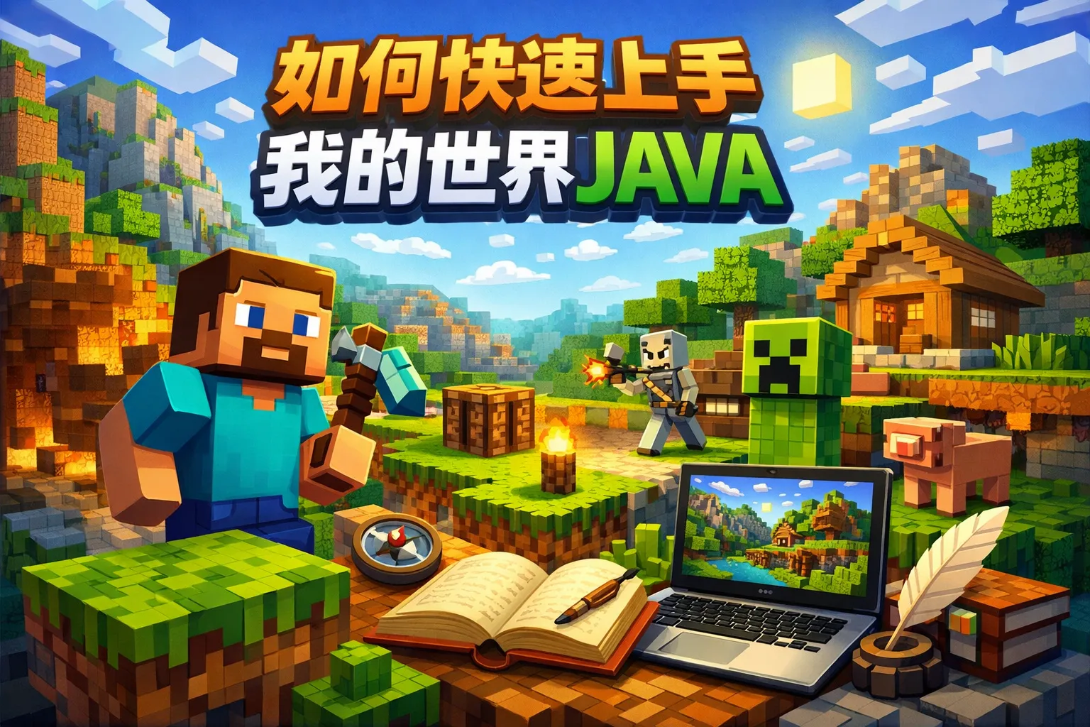 如何快速上手我的世界java
