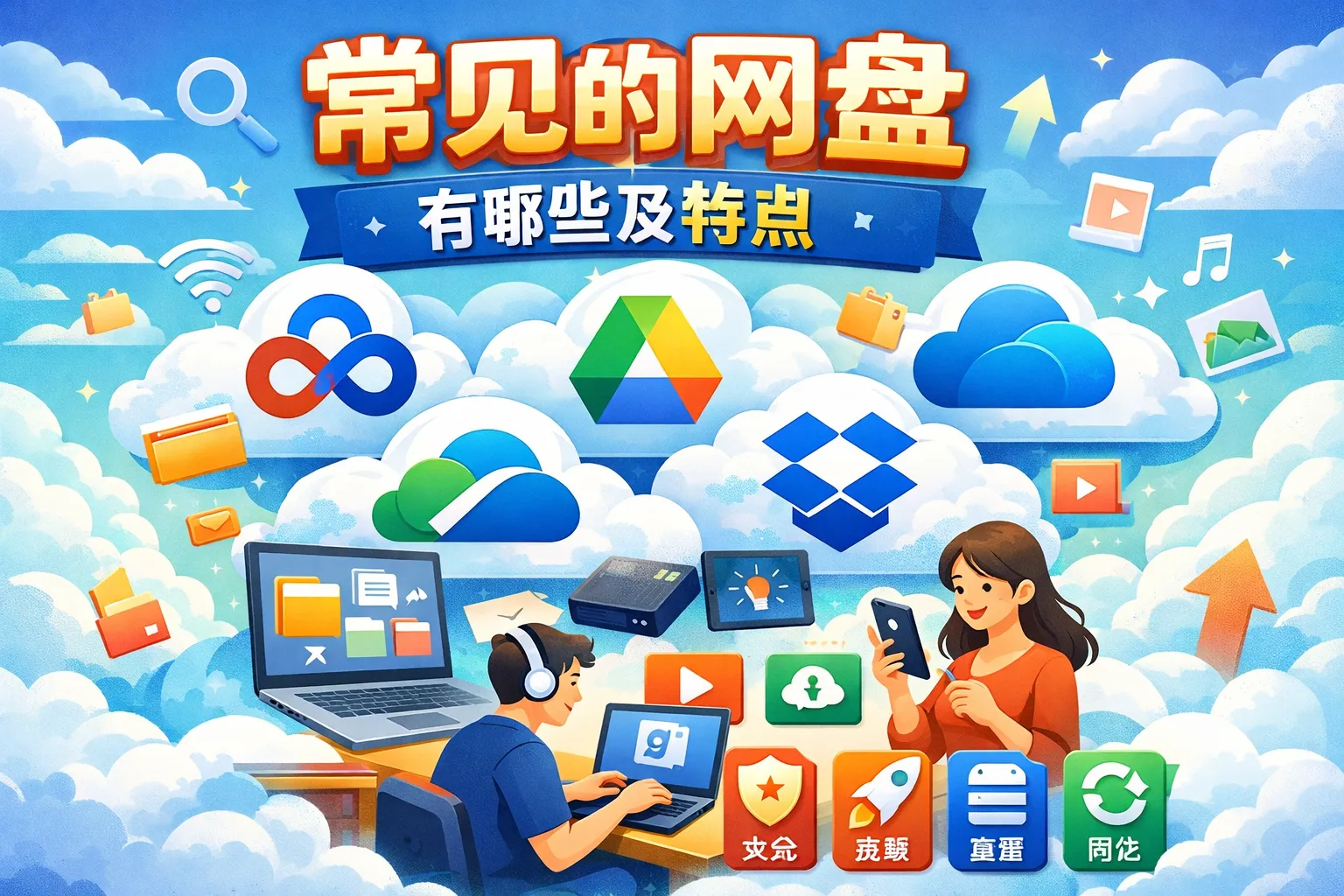 常见的网盘有哪些及特点