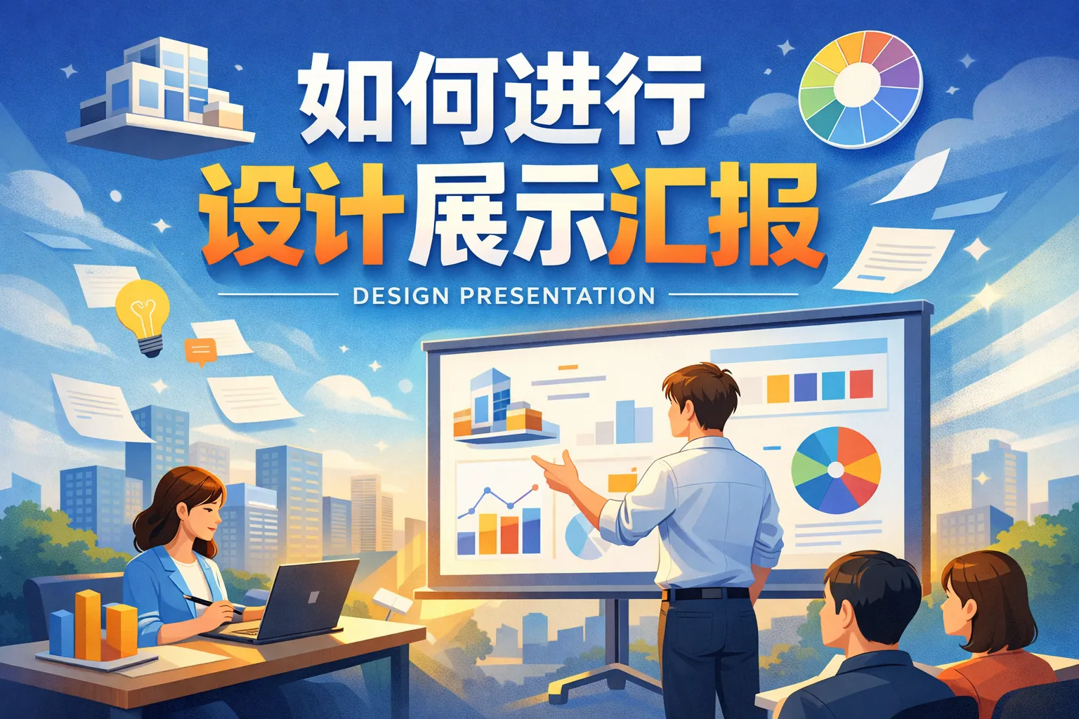 如何进行设计展示汇报