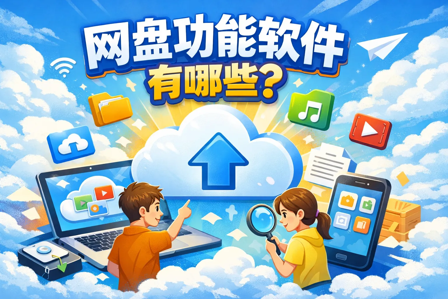 网盘功能软件有哪些