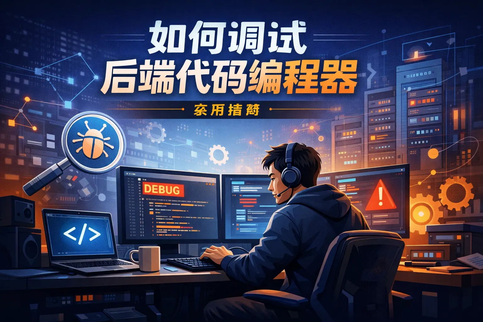 如何调试后端代码编程器