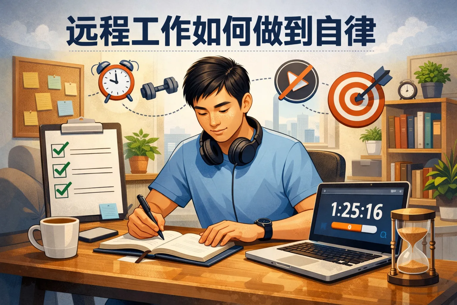 远程工作如何做到自律