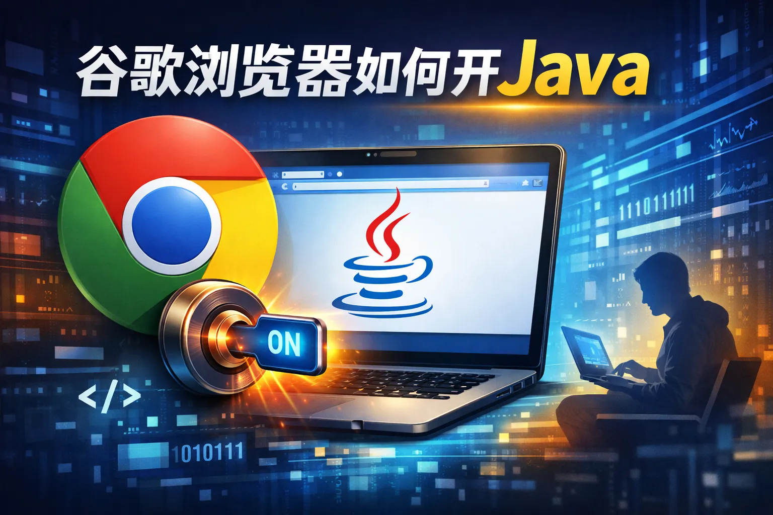 谷歌浏览器如何开启java