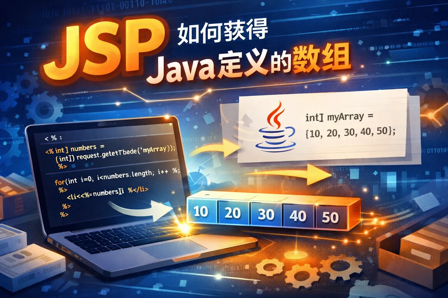 jsp如何获得java定义的数组