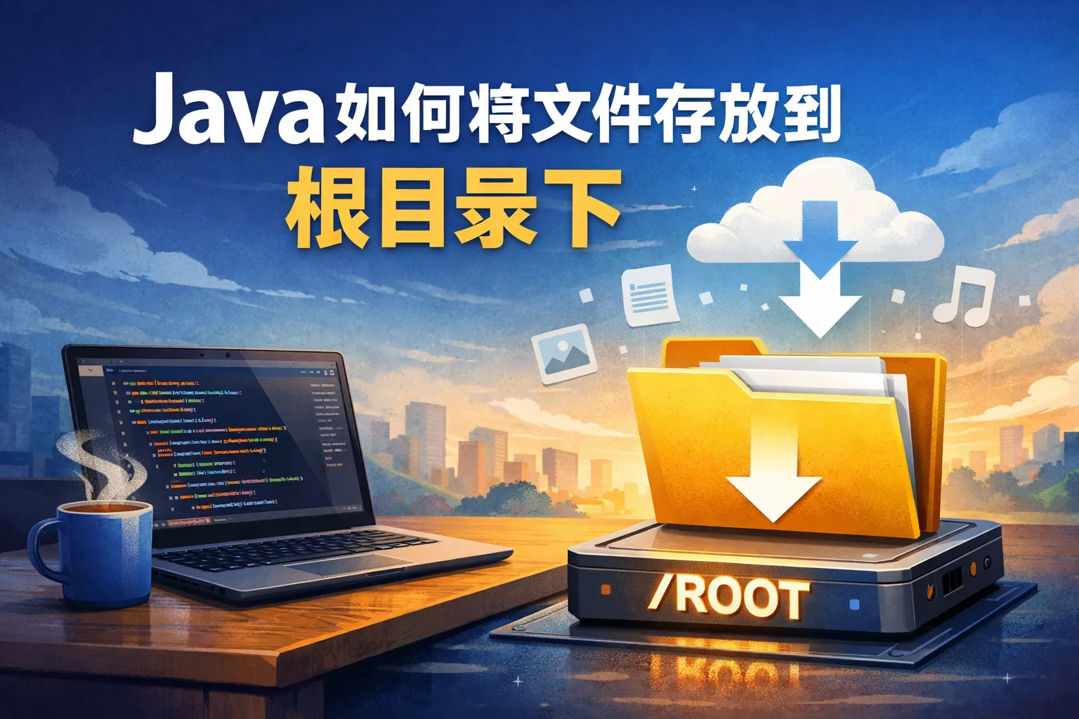 java如何将文件存放到根目录下