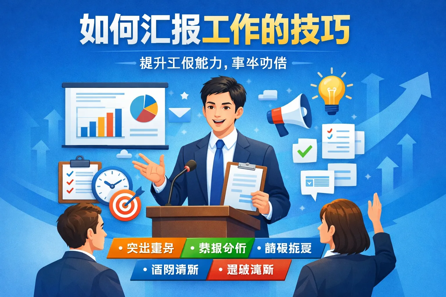 设计如何汇报工作的技巧