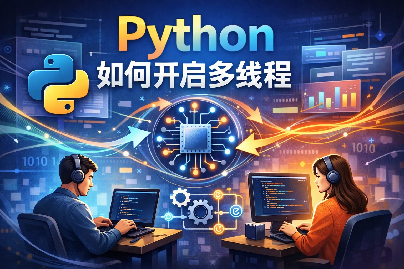 python 如何开启多线程